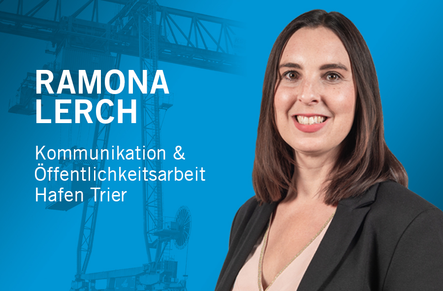 Ramona Lerch, Kommunikation und Öffentlichkeitsarbeit am Hafen Trier