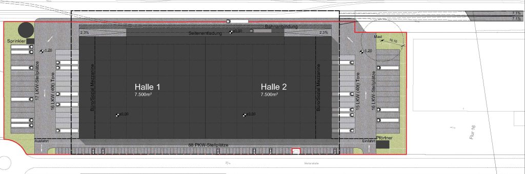 Logistikhalle Hafe Trier