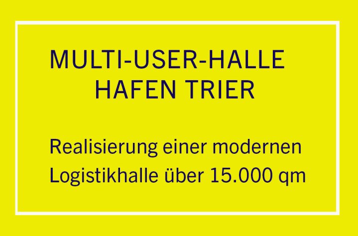Neubau Logistikhalle