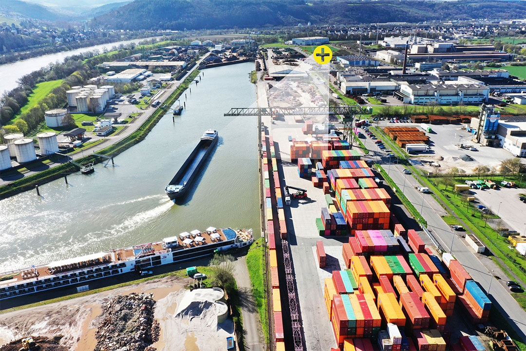 Logistikhalle Hafen Trier