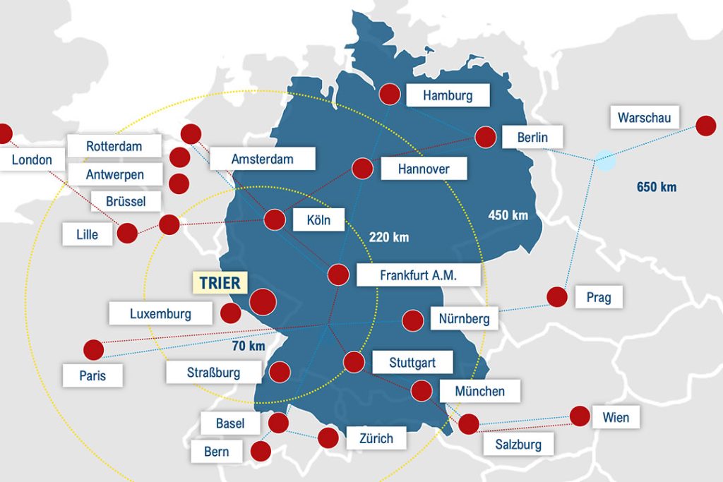 Standort neue Logistikhalle