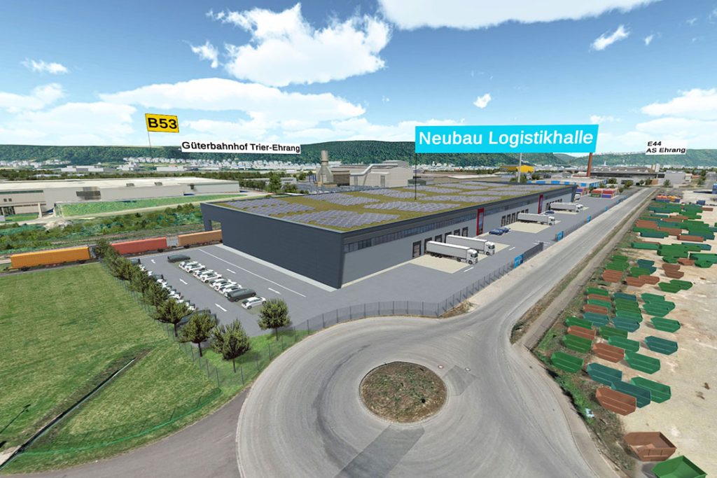 new logistics warehouse