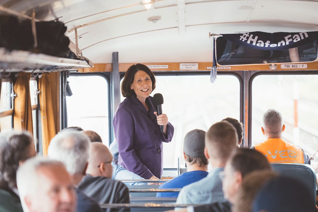 Verkehrsministerin Daniela Schmitt